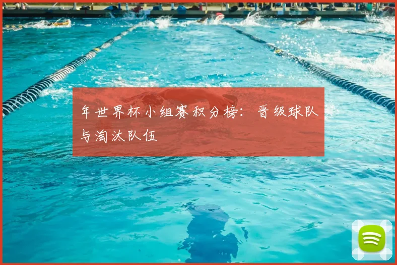 年世界杯小组赛积分榜：晋级球队与淘汰队伍